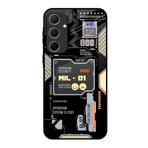 Exposed Parts Samsung Galaxy A35 5G Glass Back Cover Online