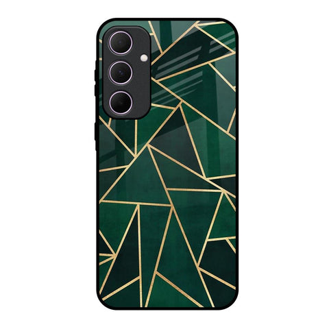 Abstract Green Samsung Galaxy A35 5G Glass Back Cover Online
