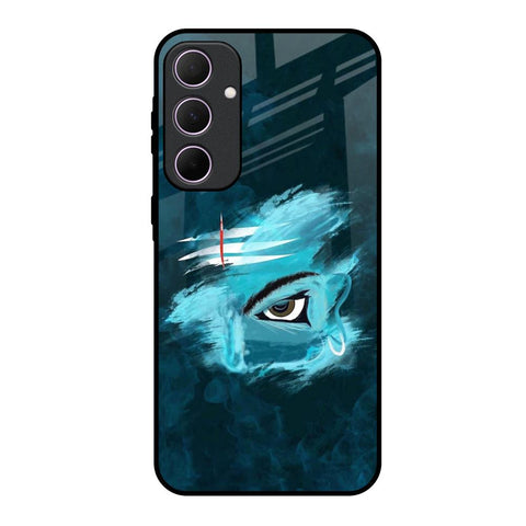 Power Of Trinetra Samsung Galaxy A35 5G Glass Back Cover Online