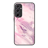 Diamond Pink Gradient Samsung Galaxy A35 5G Glass Back Cover Online