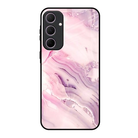 Diamond Pink Gradient Samsung Galaxy A35 5G Glass Back Cover Online