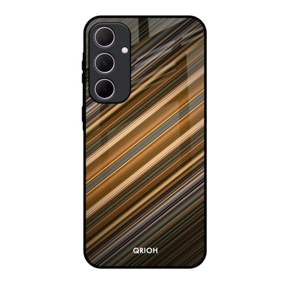 Diagonal Slash Pattern Samsung Galaxy A35 5G Glass Back Cover Online