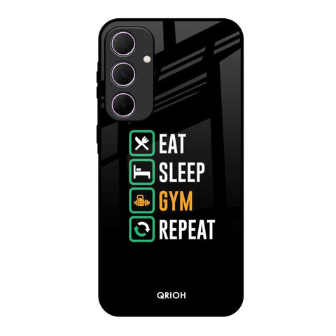 Daily Routine Samsung Galaxy A35 5G Glass Back Cover Online