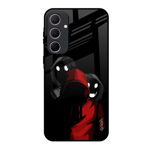 Shadow Character Samsung Galaxy A35 5G Glass Back Cover Online