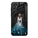 Queen Of Fashion Samsung Galaxy A35 5G Glass Back Cover Online