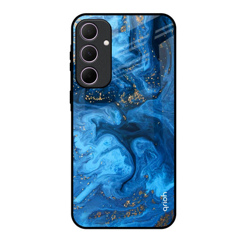 Gold Sprinkle Samsung Galaxy A35 5G Glass Back Cover Online