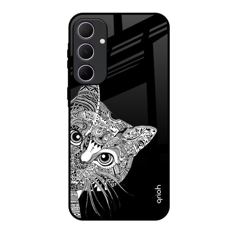 Kitten Mandala Samsung Galaxy A35 5G Glass Back Cover Online