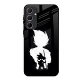 Monochrome Goku Samsung Galaxy A35 5G Glass Back Cover Online