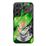 Anime Green Splash Samsung Galaxy A35 5G Glass Back Cover Online
