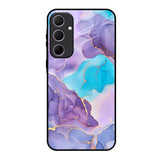 Alcohol ink Marble Samsung Galaxy A35 5G Glass Back Cover Online