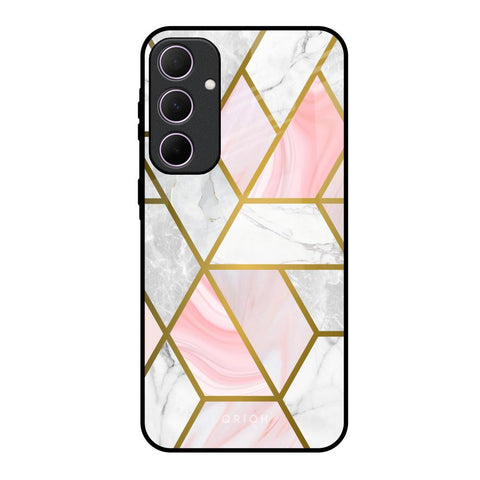 Geometrical Marble Samsung Galaxy A35 5G Glass Back Cover Online
