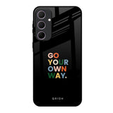 Go Your Own Way Samsung Galaxy A35 5G Glass Back Cover Online
