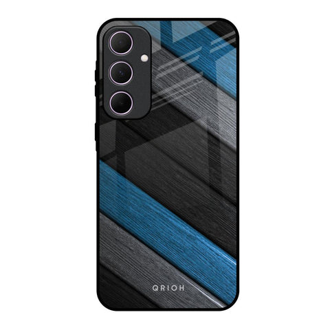 Multicolor Wooden Effect Samsung Galaxy A35 5G Glass Back Cover Online