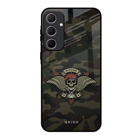 Army Warrior Samsung Galaxy A35 5G Glass Back Cover Online