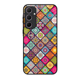 Multicolor Mandala Samsung Galaxy A35 5G Glass Back Cover Online