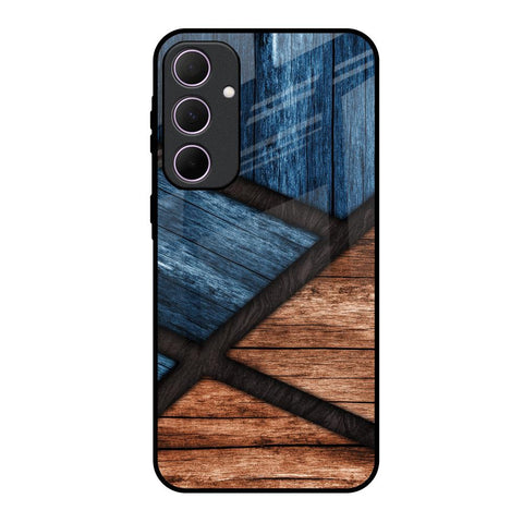 Wooden Tiles Samsung Galaxy A35 5G Glass Back Cover Online