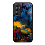Multicolor Oil Painting Samsung Galaxy A35 5G Glass Back Cover Online
