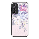 Elegant Floral Samsung Galaxy A35 5G Glass Back Cover Online