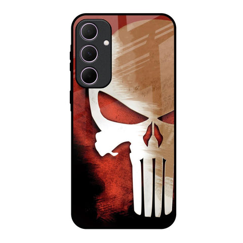 Red Skull Samsung Galaxy A35 5G Glass Back Cover Online