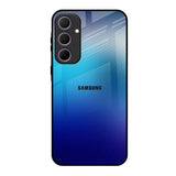 Blue Rhombus Pattern Samsung Galaxy A35 5G Glass Back Cover Online