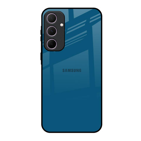 Cobalt Blue Samsung Galaxy A35 5G Glass Back Cover Online