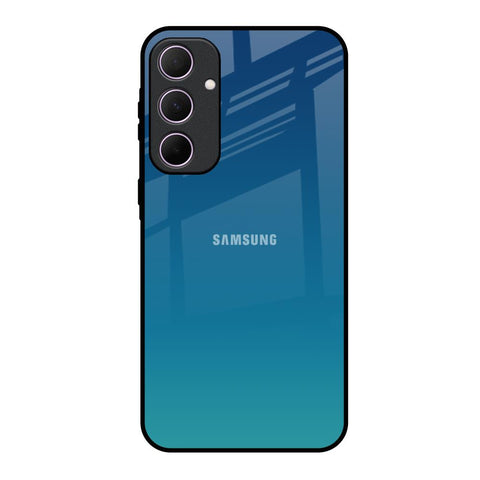 Celestial Blue Samsung Galaxy A35 5G Glass Back Cover Online