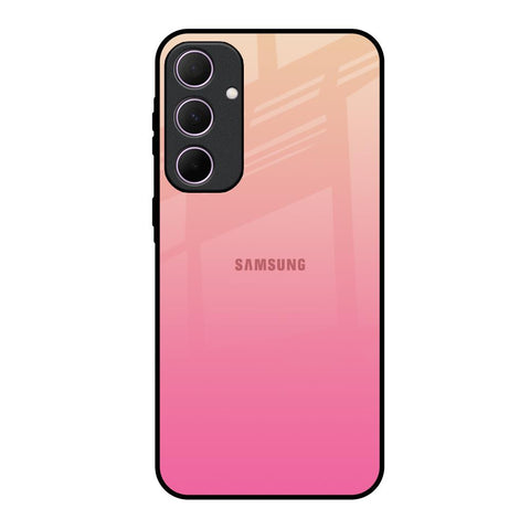 Pastel Pink Gradient Samsung Galaxy A35 5G Glass Back Cover Online