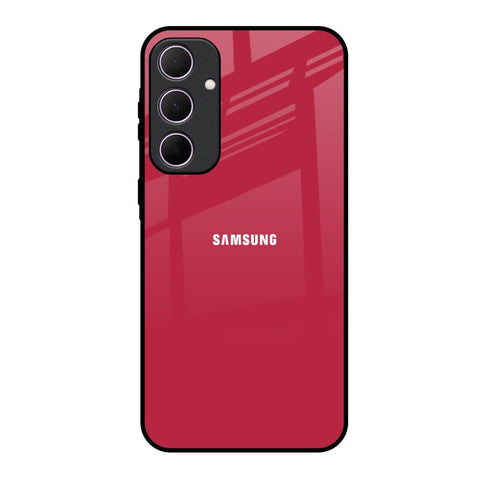 Solo Maroon Samsung Galaxy A35 5G Glass Back Cover Online