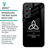 Everything Is Connected Glass Case for Samsung Galaxy A35 5G