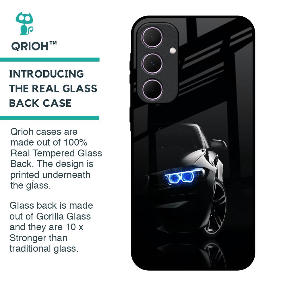Car In Dark Glass Case for Samsung Galaxy A35 5G