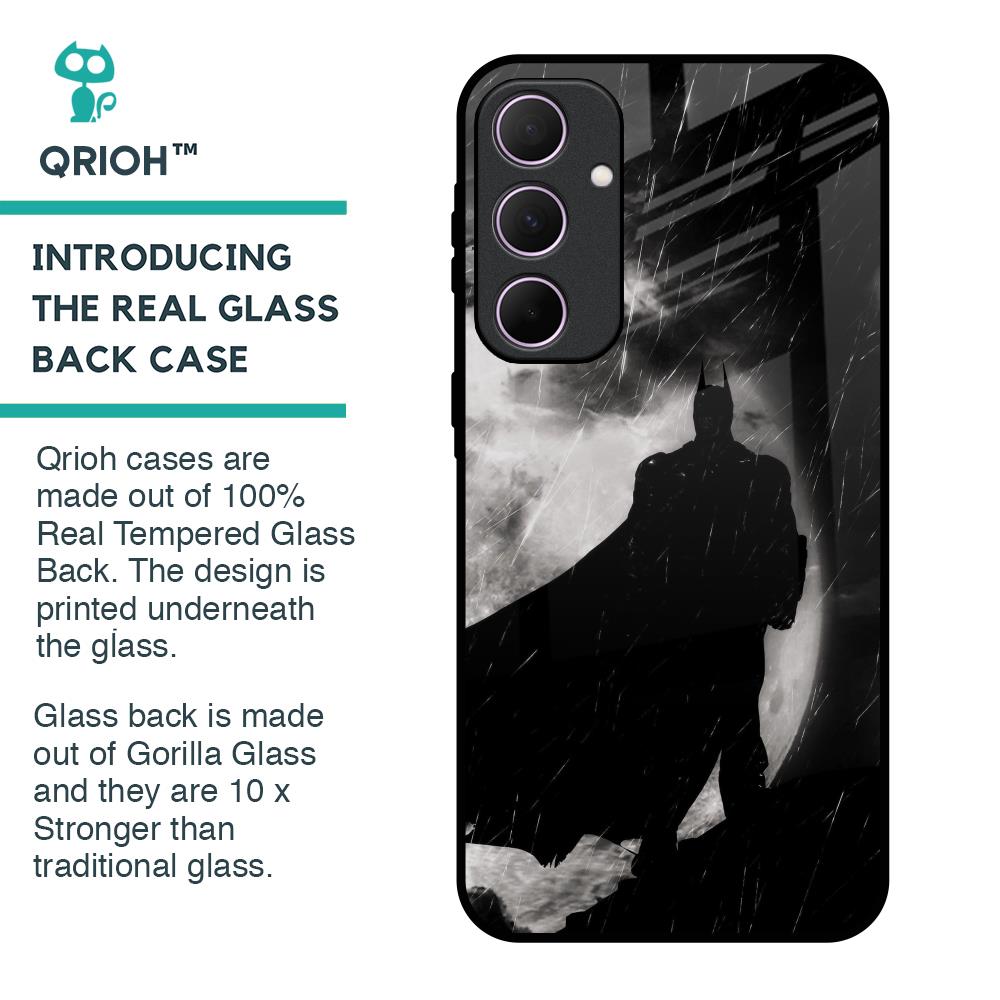 Dark Warrior Hero Glass Case for Samsung Galaxy A35 5G