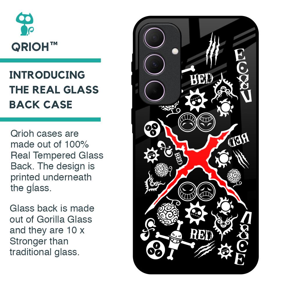 Red Zone Glass Case for Samsung Galaxy A35 5G