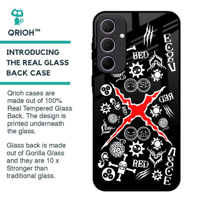 Red Zone Glass Case for Samsung Galaxy A35 5G