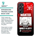 Luffy Wanted Glass Case for Samsung Galaxy A35 5G