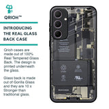 Skeleton Inside Glass Case for Samsung Galaxy A35 5G