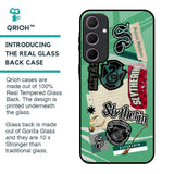 Slytherin Glass Case for Samsung Galaxy A35 5G