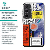 Smile for Camera Glass Case for Samsung Galaxy A35 5G
