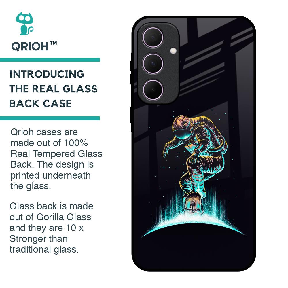 Star Ride Glass Case for Samsung Galaxy A35 5G