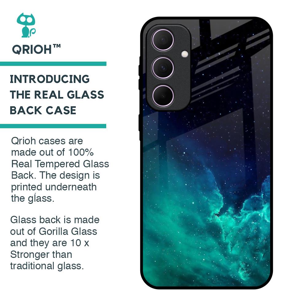 Winter Sky Zone Glass Case For Samsung Galaxy A35 5G