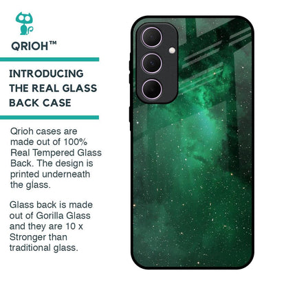 Emerald Firefly Glass Case For Samsung Galaxy A35 5G