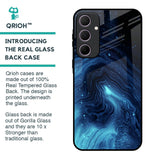 Dazzling Ocean Gradient Glass Case For Samsung Galaxy A35 5G