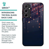 Falling Stars Glass Case For Samsung Galaxy A35 5G