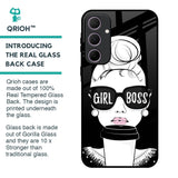 Girl Boss Glass Case For Samsung Galaxy A35 5G