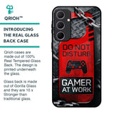 Do No Disturb Glass Case For Samsung Galaxy A35 5G