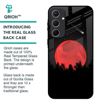Moonlight Aesthetic Glass Case For Samsung Galaxy A35 5G