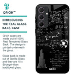 Funny Math Glass Case for Samsung Galaxy A35 5G