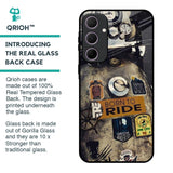 Ride Mode On Glass Case for Samsung Galaxy A35 5G