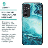 Sea Water Glass Case for Samsung Galaxy A35 5G