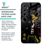 Dark Luffy Glass Case for Samsung Galaxy A35 5G