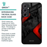 Modern Camo Abstract Glass Case for Samsung Galaxy A35 5G